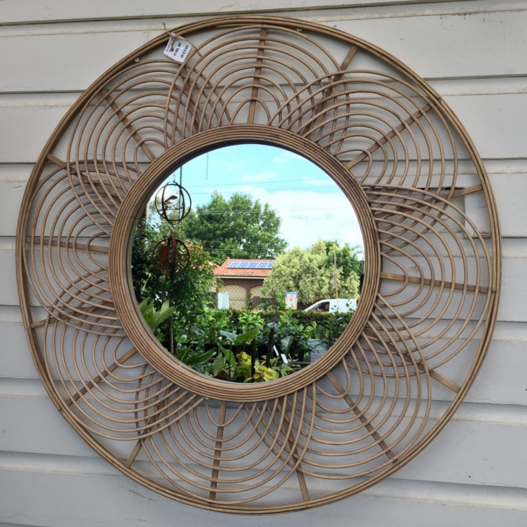 Mirror - Phoebe - Rattan