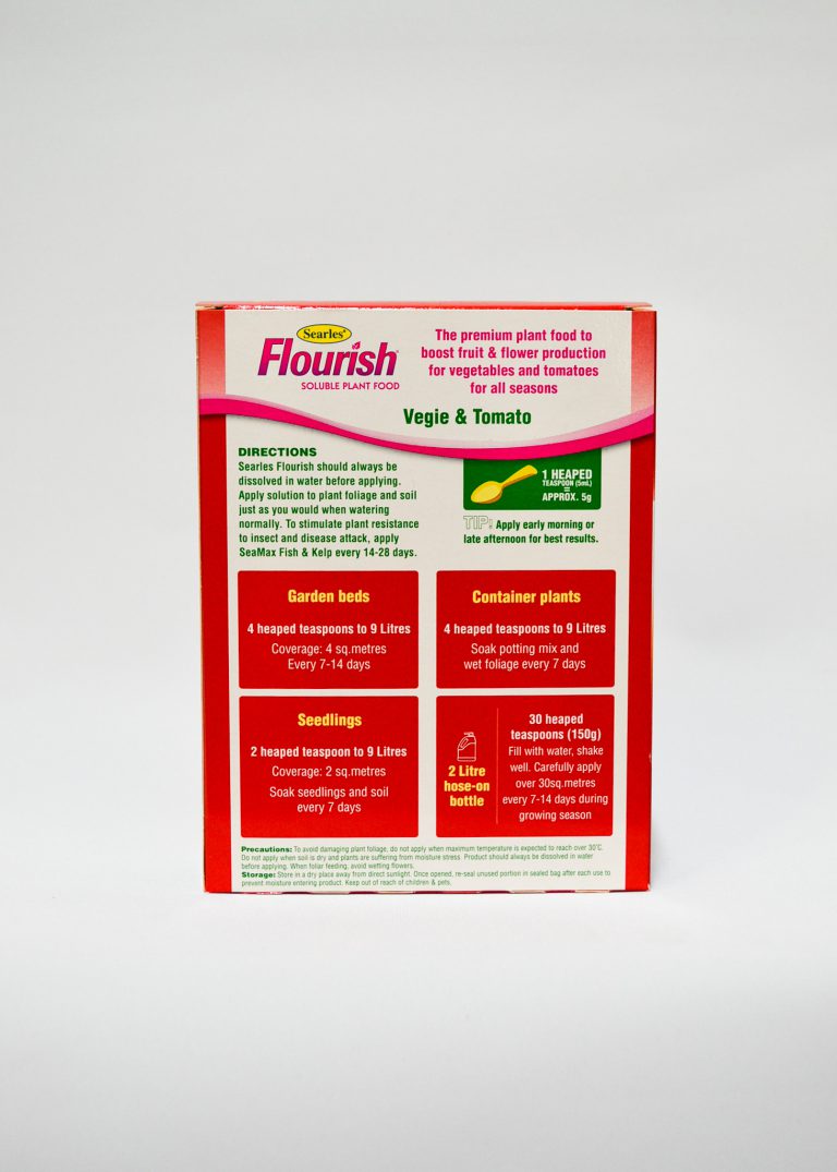 Fertiliser - Flourish Tomato and Vegetable Searles - Soluble - Image 2