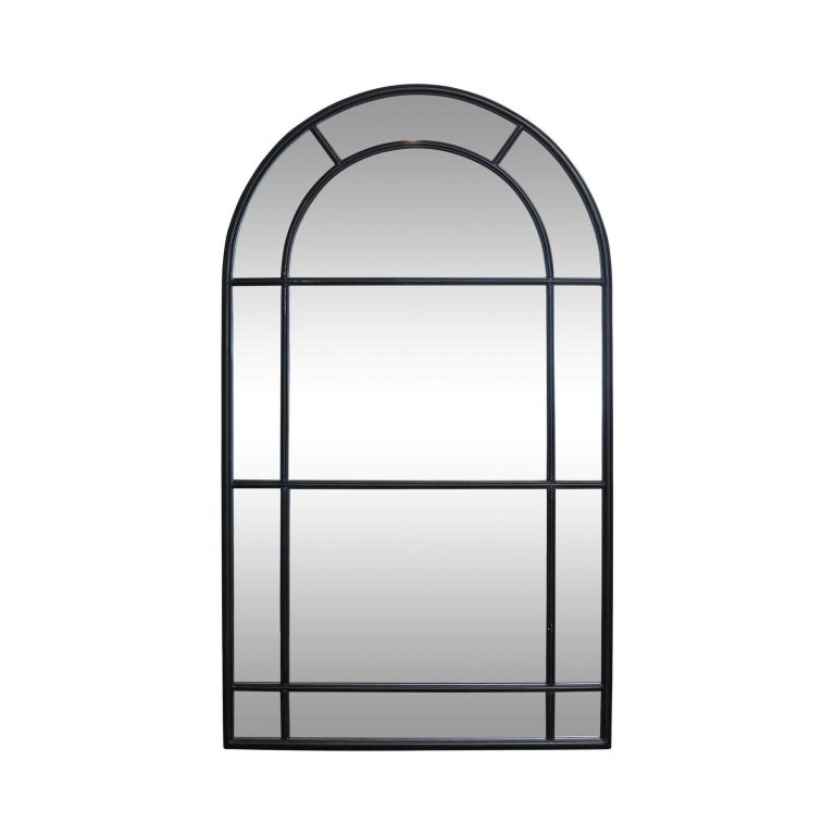 Mirror - Arch Mirror Black Medium - Metal