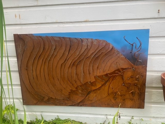 Wall Art - Wave Rock - Metal