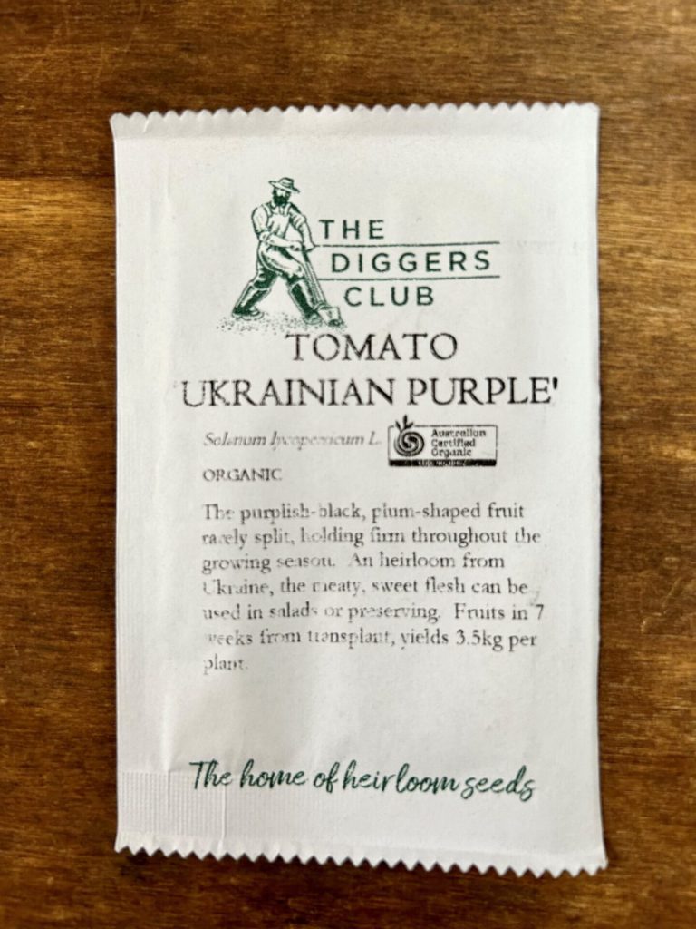 Tomato - Ukrainian Purple - Diggers Seeds