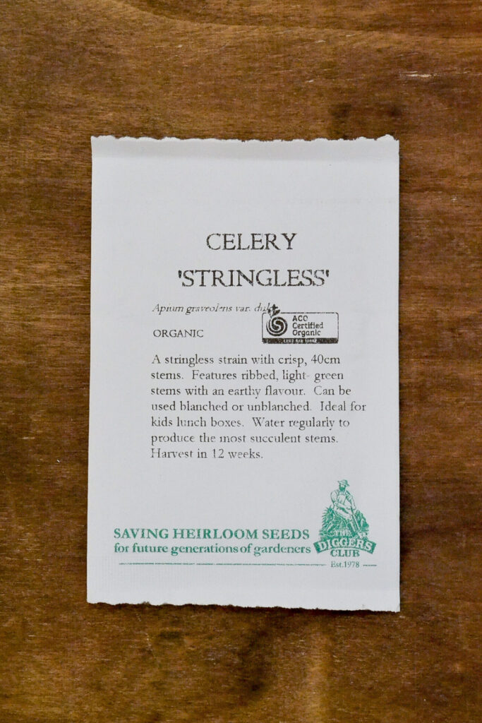 Celery - Stringless - Diggers Seeds