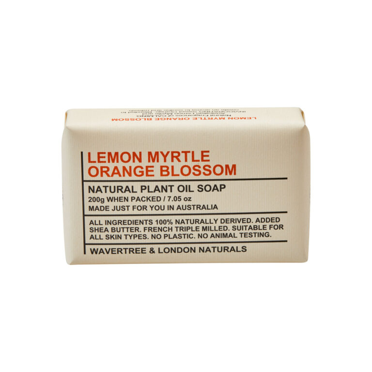 Soap - Natural Plant Oil - Lemon Myrtle and Orange Blossom