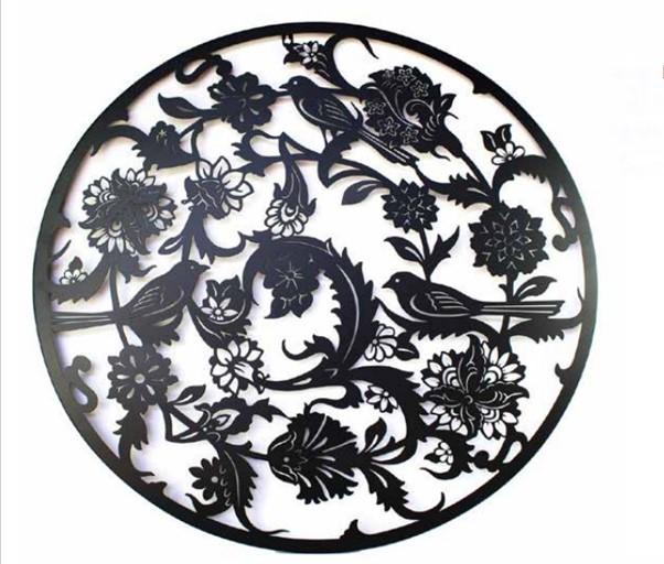 Wall Art - Flora And Fauna- Metal