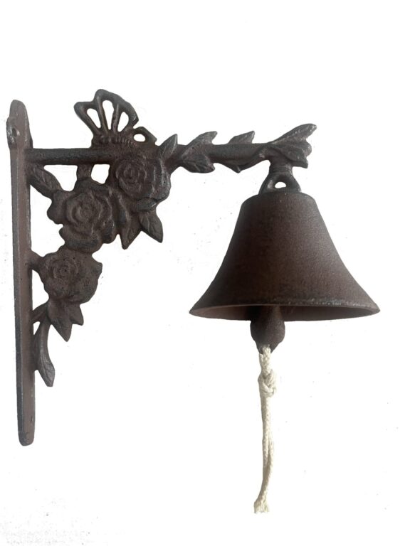Door Bell - Flower - Cast Iron
