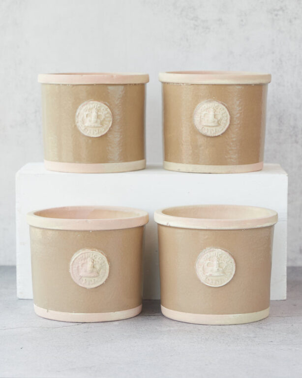 Pot - Kew Round Khaki - Ceramic