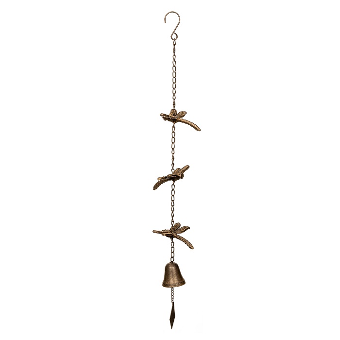 Bell - Dragonfly Chain - Cast Iron
