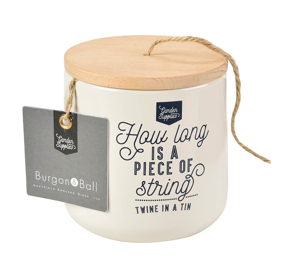 Tool - Twine Dispenser White - Steel & Timber