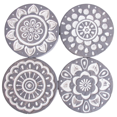 Coaster Set - Mandala - Resin
