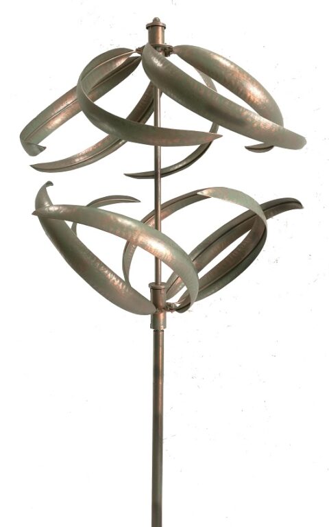 Garden Ornament – Wind Spinner East Meets West - Champagne
