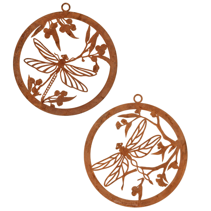 Hanging Ornament - Dragonfly - Metal