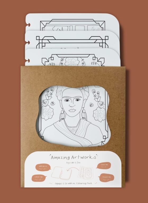 Colouring Pack - Cub and Fox