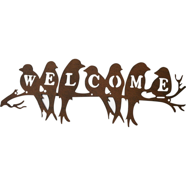 Wall Art - Welcoming Birds - Metal