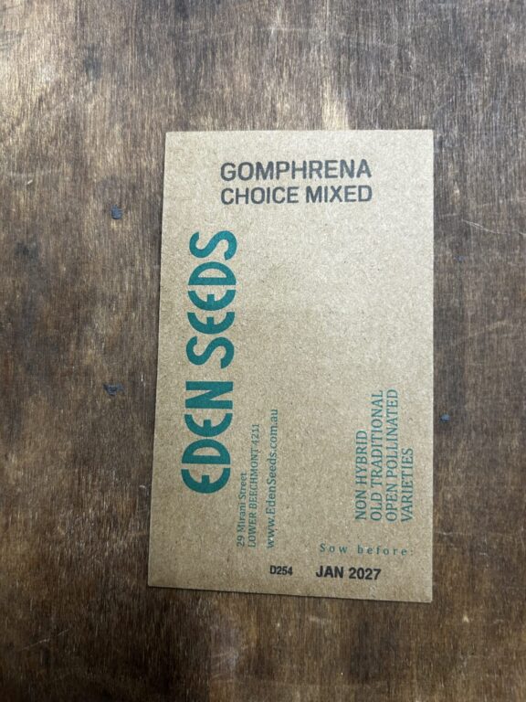 Gomphrena - Choice Mixed - Eden Seeds