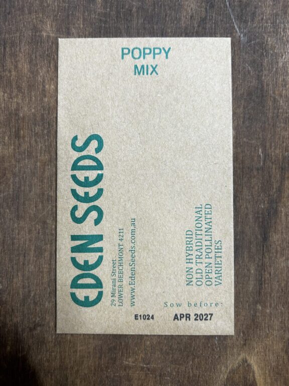 Poppy - Mixed - Eden Seeds