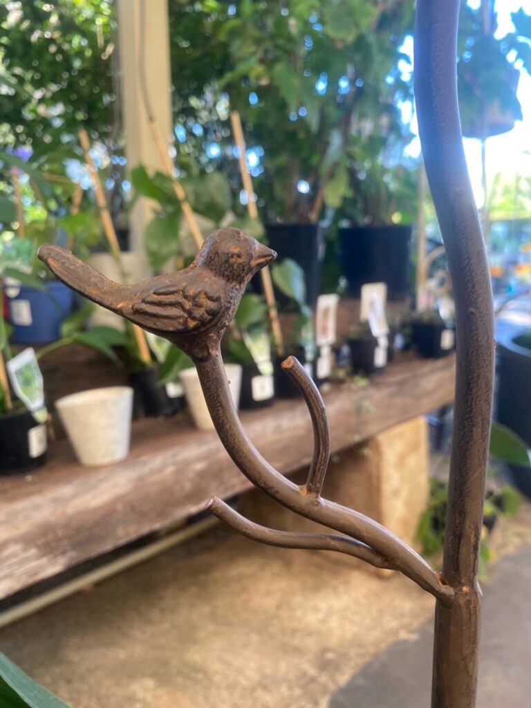 Birdfeeder - Branch With Birds - Steel - Image 2