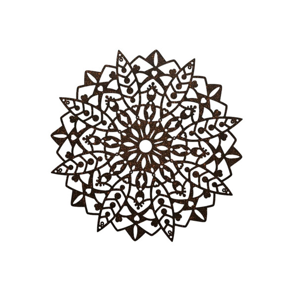 Wall Art - Gumleaf Mandala - Metal