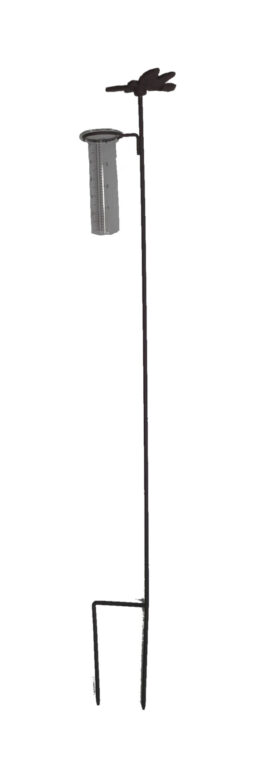 Rain Gauge - Dragonfly - Cast Iron and Glass