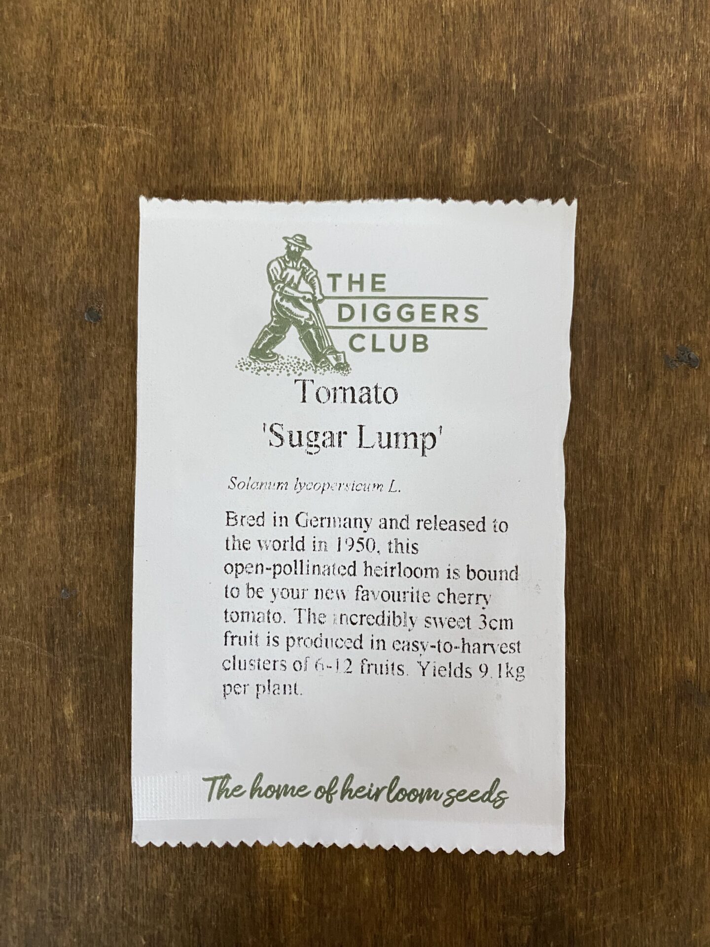 Tomato - Sugar Lump - Diggers Seeds - Guildford Garden Centre
