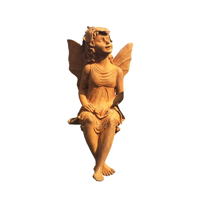 Ornament - Fairy Sitting - Cast Iron