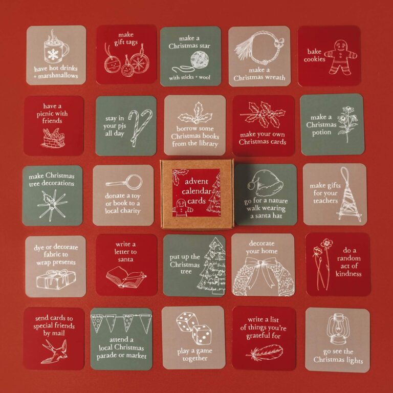 Advent Cards - Mindful Activity