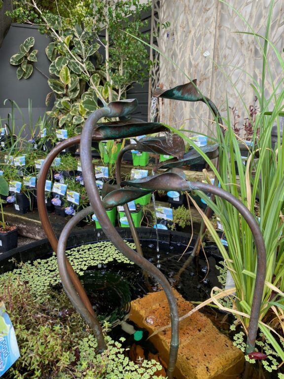 Water Sculpture - Seven Leaves - Lee Potter