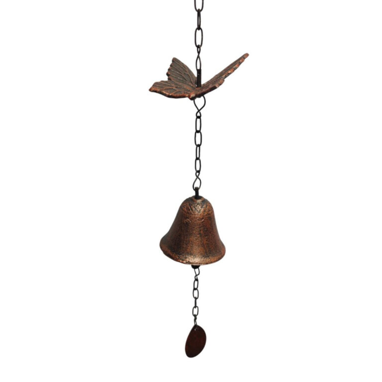 Bell - Butterfly Bell Chime - Cast Iron