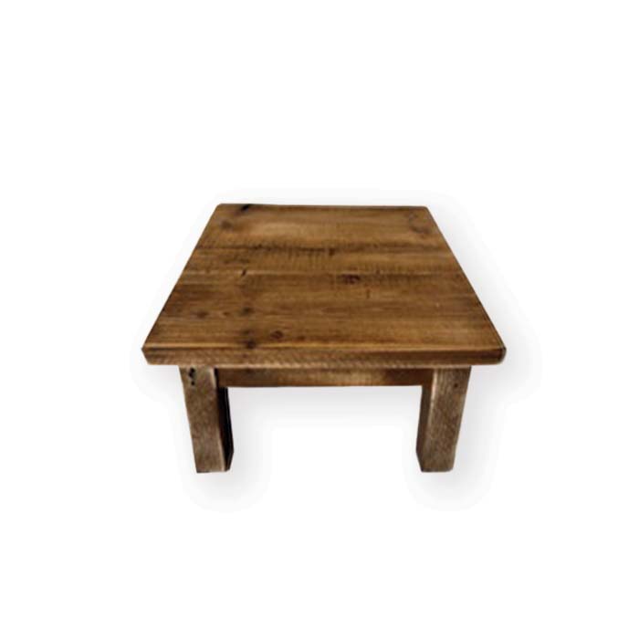 Plant Stand - Square - Recycled Timber