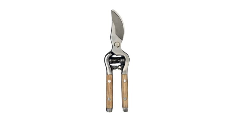 Tool - Secateurs - Stainless Steel and Ashwood
