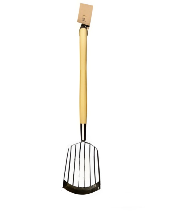 Tool - Harvesting Scoop - Stainless Steel and Wood
