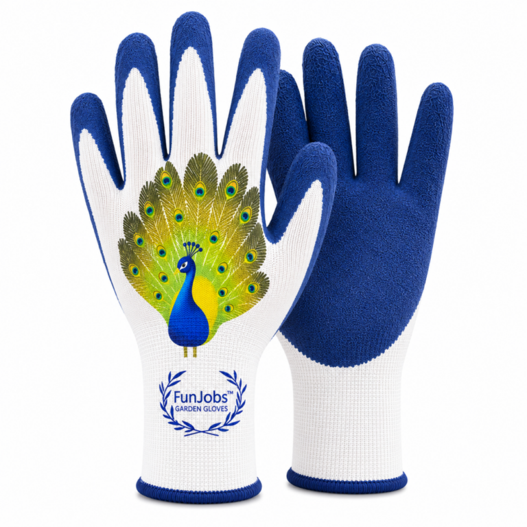 Gloves - Peacock Design